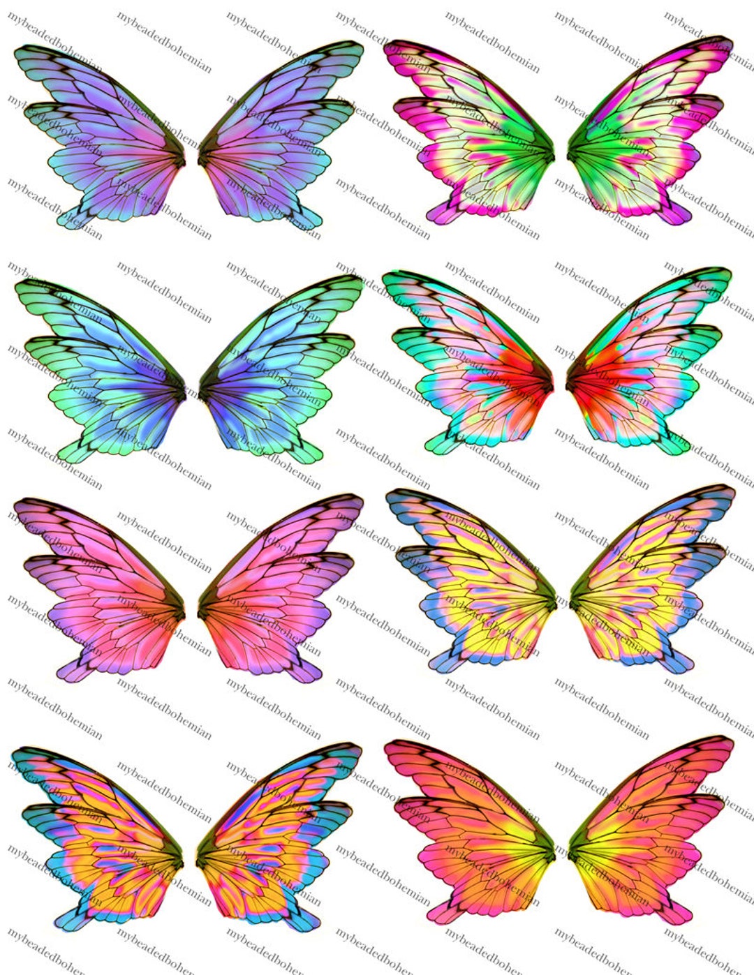 Do It Yourself, Gemfly Fairy Wings, DIY Fairy Wings, Printable Fairy ...