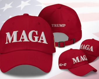 Make America Great Again - Premium Quality Dad Hat (Embroidered on All Sides)