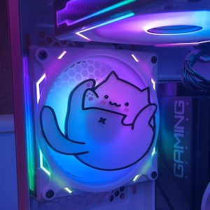 Cat Butt 120mm | Gaming Computer Pc Fan Cover / Grill / Shroud | 3D Printed