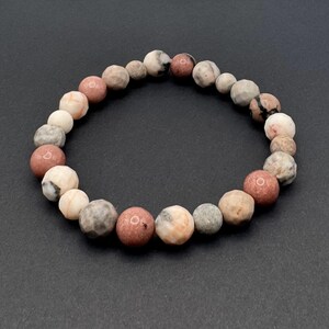 Gemstone Stretchy Bracelet, Handmade Gemstone Jewelry, Beaded Bracelet