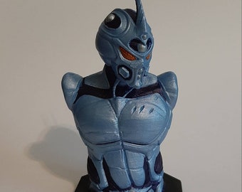 Guyver bust 3d print high resolution