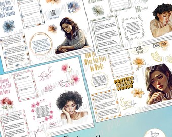 Finding Hope | Bible Journaling Kit | Christian Devotional Kit | Faith Journal