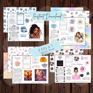 New Mercies Bible journaling kit, Bible Journal Kits printable, Faith stickers, christian stickers, planner stickers, bible stickers