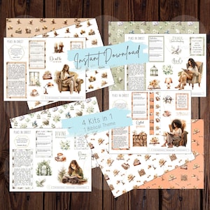 Peace Bible Art Stickers, Bible Journal printable kit, deco stickers, Faith stickers, Bible Stickers, Planner stickers, bible journaling kit