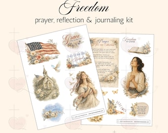 Sacred Reflections Series | Bible Journaling stickers |