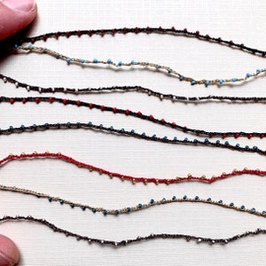 Custom, create your own itty bitty necklace strand