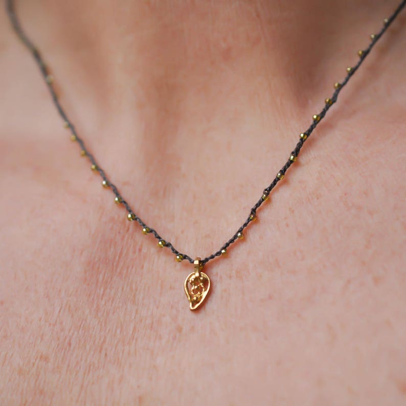 Custom, create your own itty bitty necklace strand image 8