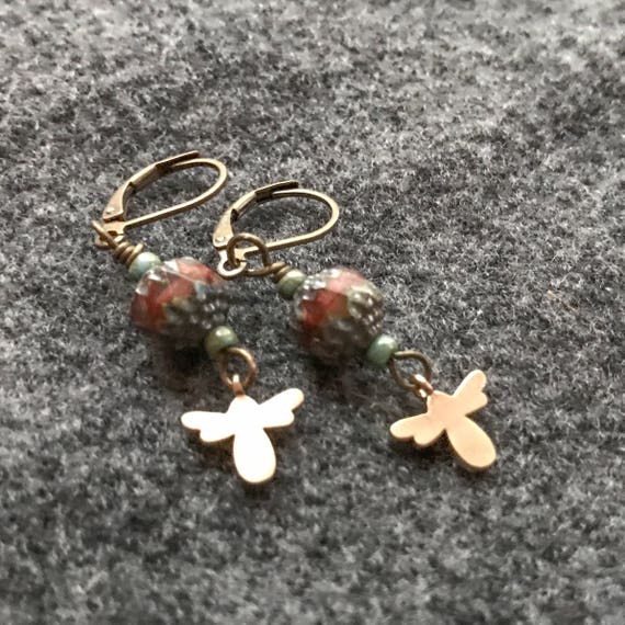 Dancing 2024 bee earrings