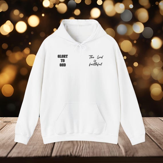 Faith Quote Hoodie, Inspirational Sweatshirt, Relationship with God, Christian Jumper, Motivational Hoody, Cozy Sweatshirt for Men and Women