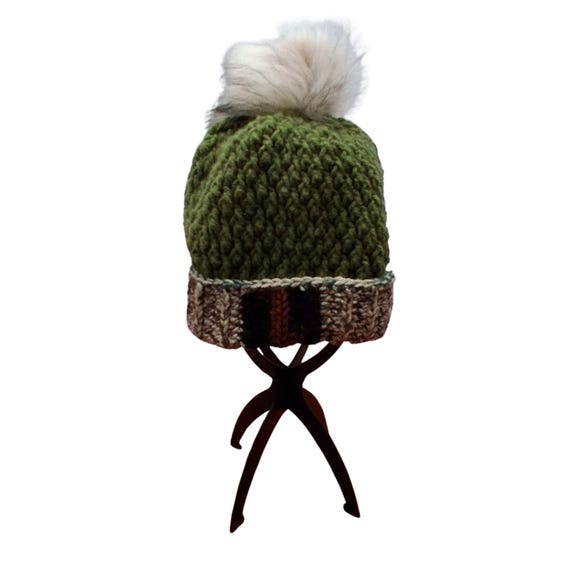 Army Tribute Beanie – Handmade with Heart