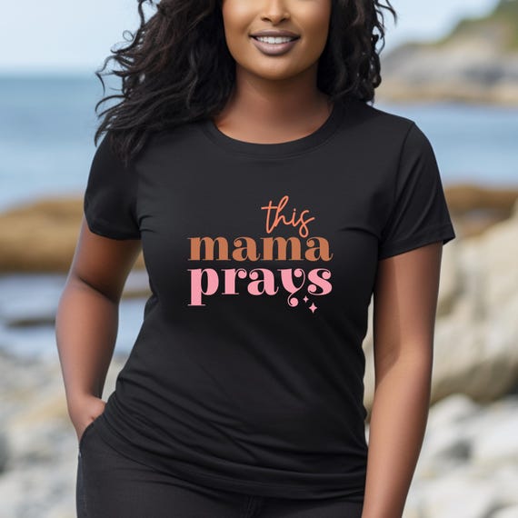 This Mama Prays-Unisex Jersey Short Sleeve Tee