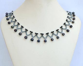 #12 BARBIE Doll Jewelry Classic White Pearls Necklace /& Earrings