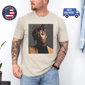 Juice WRLD Men&#39;s T-Shirt | 999 Graphic Tee | Juice WRLD Shirt | Premium Juice WRLD Merch -  Hoodie - Sweater