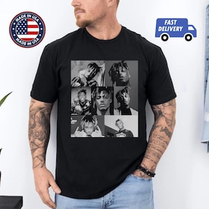 Juice WRLD Shirt for Men | Juice WRLD Tshirt - Juice wrld Graphic Tee | Juice WRLD Multi Picture For Him or Her Thoughtful Birthday Gift