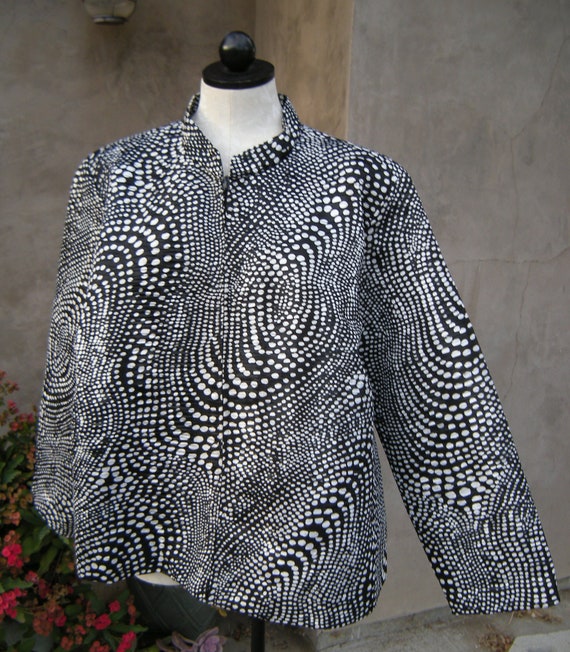 Plus Size Polka Dot Jacket size 2X - image 1