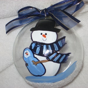 Primo Natale da papà - Addobbo personalizzato e dipinto a mano