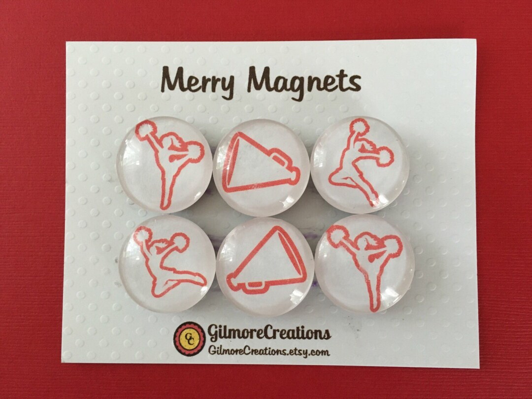 Set of Glass Magnets 