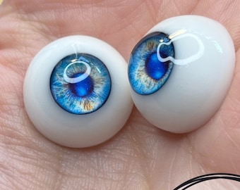 Chronic Art Dolls Resin Blue Eyes for BJD & Reborn Dolls **FREE Shipping**