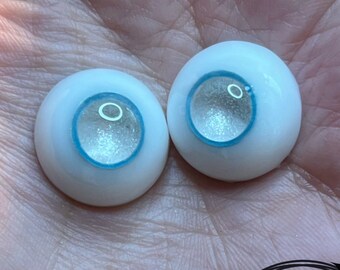 Ghost Pupil-less doll eyes for Alternative Reborn Dolls & BJDs by Chronic Art Dolls **FREE shipping**