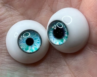 Chronic Art Dolls Resin Doll Fantasy Mint with different pupil size eyes for Reborn & BJD Dolls **FREE 1st Class Shipping**