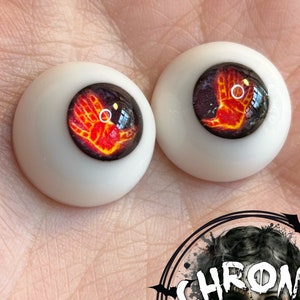 Fire Starter Hands Horror Resin Doll Eyes for BJD & Reborn Alternative Dolls by Chronic Art Dolls - **FREE 1st Class Shipping**