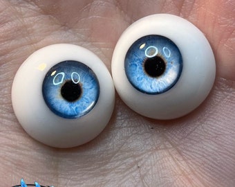 Chronic Art Dolls Baby Blue Human Reborn Resin Eyes  **FREE Shipping in USA**