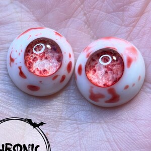 Chronic Art Dolls Brain Matter Horror Eyes for Reborn & BJD Dolls  •FREE Shipping• 14mm to 24mm