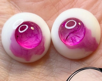 Chronic Art Dolls Purple Magenta Fantasy Eyes for Reborn & BJD Dolls **FREE Shipping**