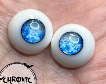 Chronic Art Dolls Chilled Resin Eyes for Reborn Fantasy Dolls & BJDs **FREE Shipping**