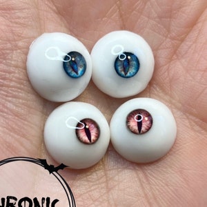 Small Iris 14mm Creature Eye by Chronic Art Dolls for BJDs & Reborn Dolls **FREE Shipping**