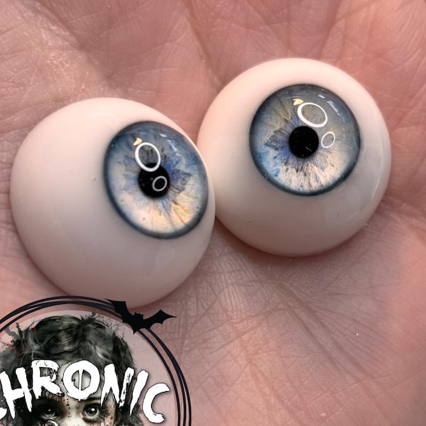 Chronic Art Dolls Lichtblauwe reborn harsogen **GRATIS verzending in de VS**