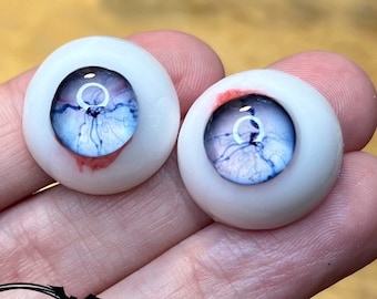 Chronic Art Dolls - Horror Resin Reborn or BJD Doll eyes **FREE Shipping**