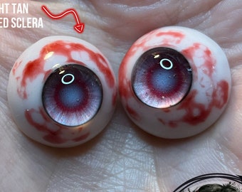 Chronic Art Dolls Dead Zombie Horror Eyes for Reborn & BJD Dolls •FREE Shipping• 14mm to 24mm