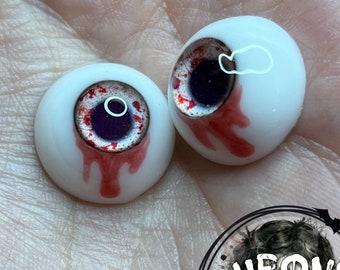 Chronic Art Dolls Resin Creepy Horror Bloody Eyes for Alternative Reborn Dolls & BJDs **FREE Shipping**