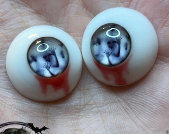 Chronic Art Dolls Fantasy Horror Suffering Resin Eyes for Alternative Dolls & BJDs **Free Shipping**