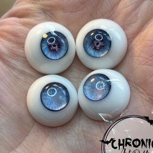 Chronic Art Dolls Broken Glass Horror Doll Eyes for Alternative Reborn & BJD dolls **FREE Shipping in USA**