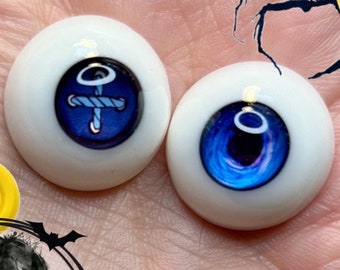 Chronic Art Dolls Resin Button Eyes for BJD & Alternative Reborn Dolls  ** FREE 1st Class Shipping ** 14mm to 22mm