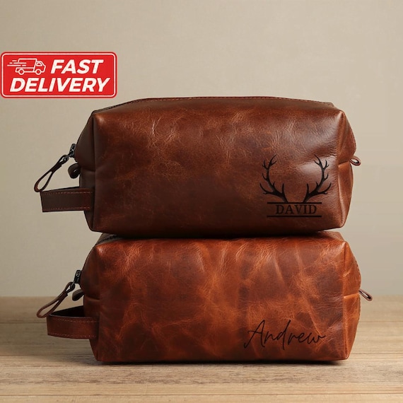 Groomsmen Gift Set Groomsman Bags Personalize Shaving Kit Travel