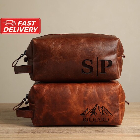 Personalisierte Kulturtasche Marken Kulturtasche Herren