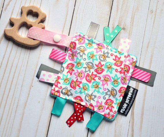 Baby Girl Crinkle Toy Baby Girl Gift Baby Shower Gift Crinkle