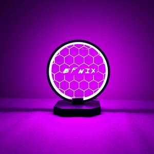 Atmosphere Lamp | Gamer Lamp | Cyberpunk Lamp | Sci-Fi LED Futuristic Lamp | Desk Cyberpunk Night Lamp | Cyberpunk Lamp | Personalized Lamp