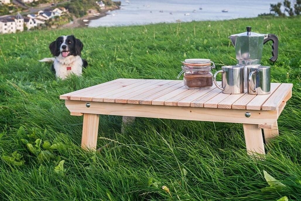 Wooden Folding Table, Wood Folding Picnic Table, Folding Outdoor Table, Woodworking Folding Table, Digital PDF Plans, Instant Download