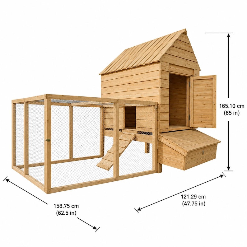 Chicken Coop PDF Plans Backyard Hen House Run DIY - Etsy