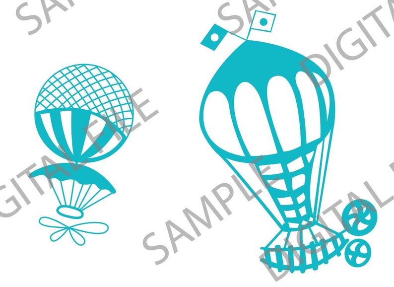 Pyrex Balloon Pattern Vintage Pyrex Balloon Pattern Cut File - Etsy