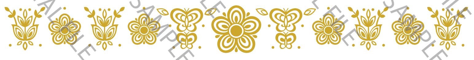 Vintage Pyrex Butterfly Gold Pattern Cut File - Etsy