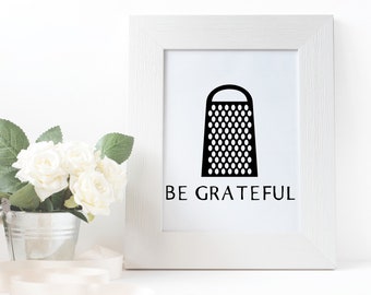 Be Grateful Cut File