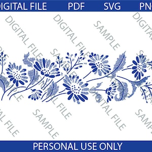 Vintage Pyrex Colonial Mist Pattern Cut File