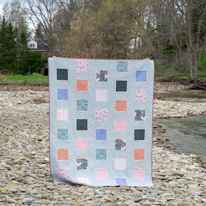 Modello per trapunte per principianti: Peter's Pictures per trapunte per neonati, plaid o coperte da letto (modello in PDF)
