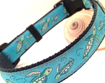 beach themed dog collars