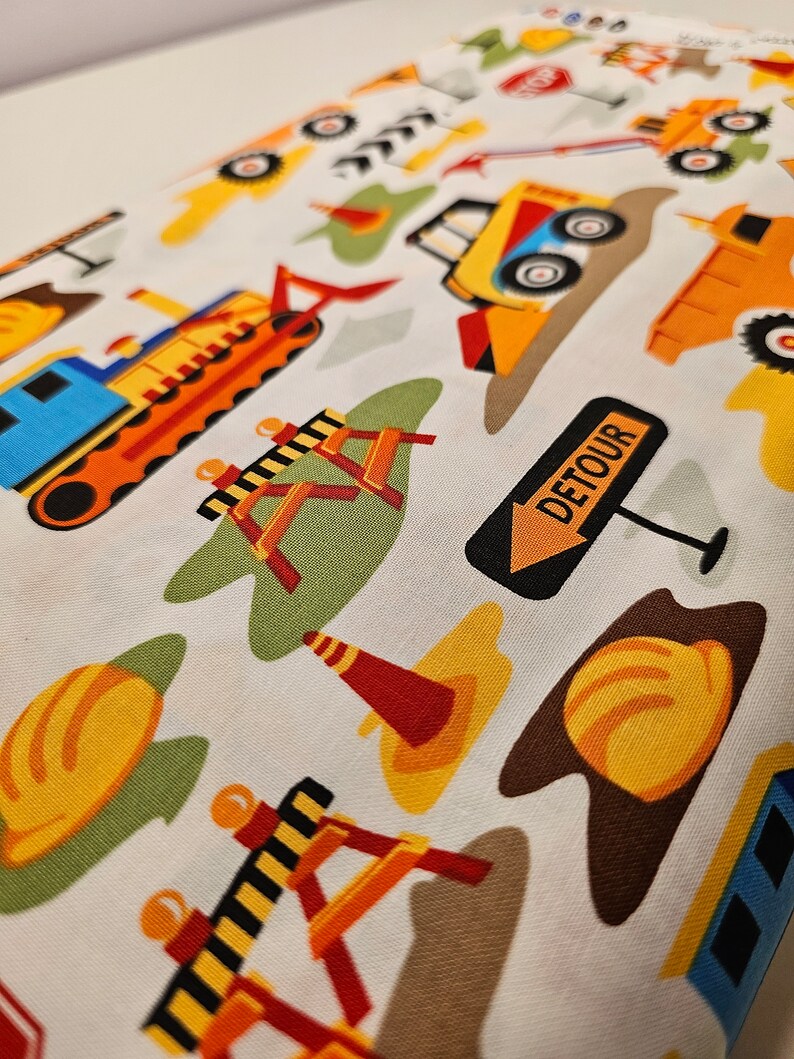 Michael Miller Fabrics Dig It Construction Broadcloth Fabric 100